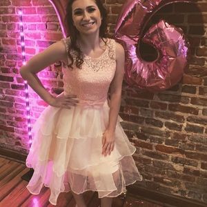 PINK SWEET 16 DRESS!